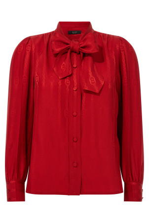 'Incrocio GG' shirt Red