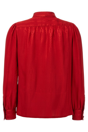 'Incrocio GG' shirt Red