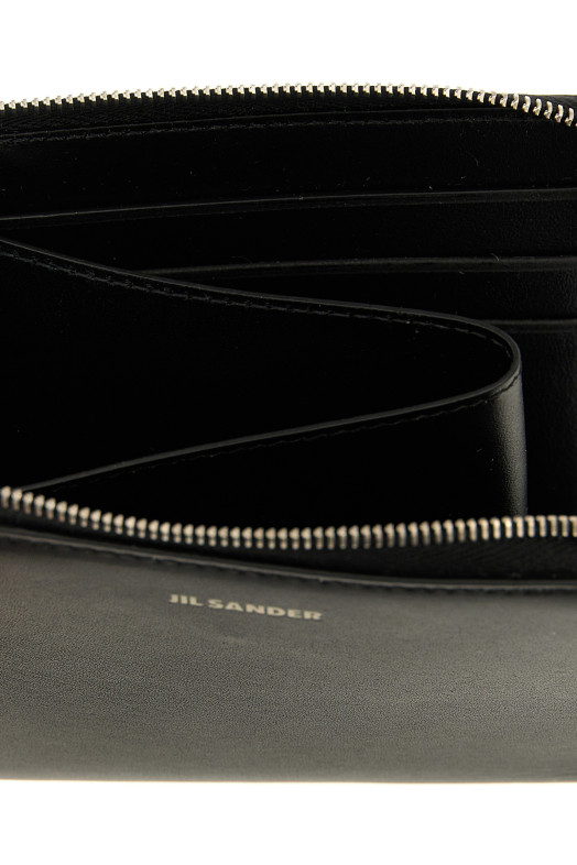 Гаманець з шкіри Наппа, чорний JIL SANDER J25UI0004P5995001