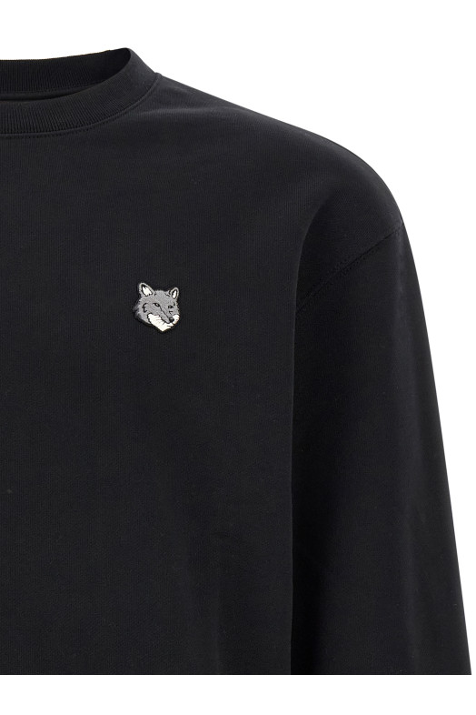 'Fox Head' sweatshirt Black