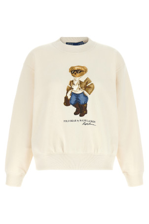 'Polo Bear' sweatshirt White