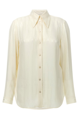 'Incrocio GG' shirt White