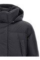 Detachable hood down jacket Black