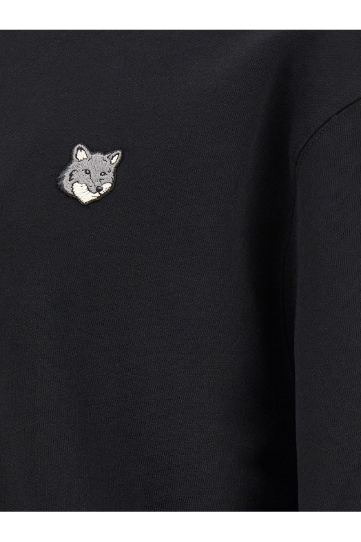 'Fox Head' sweatshirt Black