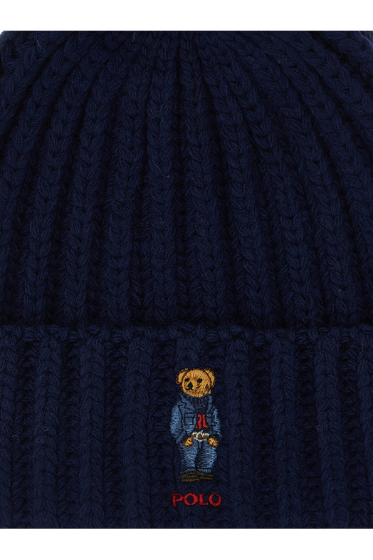 Шапка «Polo Bear», синя 455931876003
