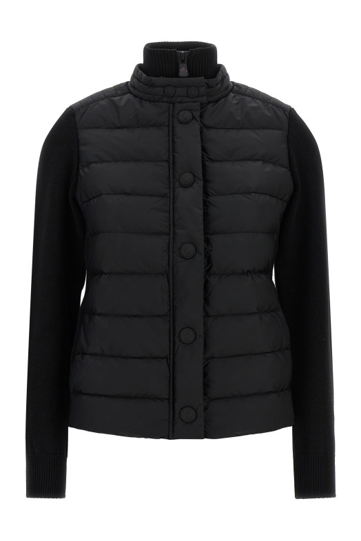 Кардиган з підкладкою, чорний MONCLER GRENOBLE L20989B00011A9462999