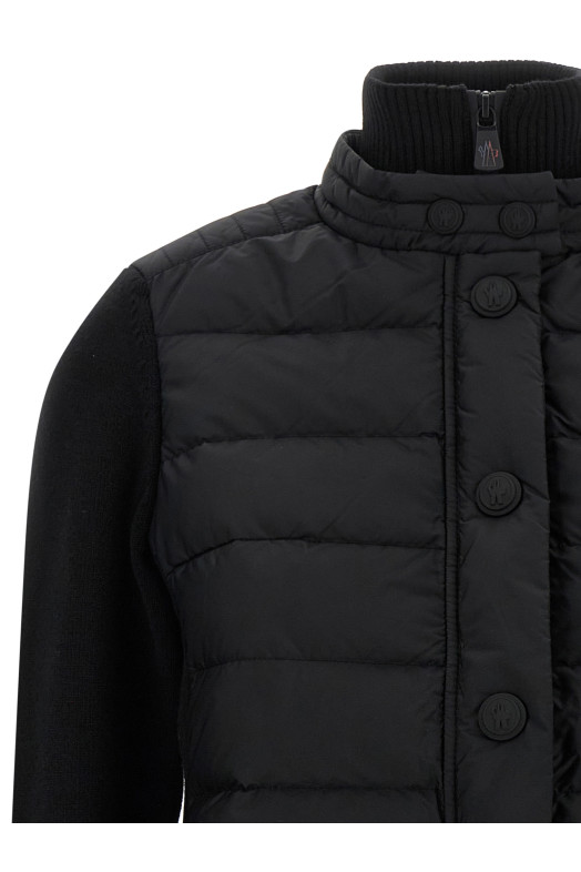 Кардиган з підкладкою, чорний MONCLER GRENOBLE L20989B00011A9462999