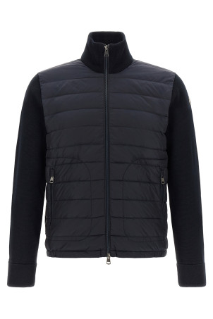 Кардиган на підкладці, синій MONCLER L20919B50700A9341777