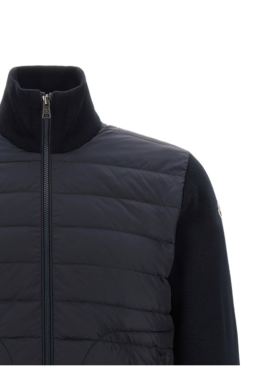 Кардиган на підкладці, синій MONCLER L20919B50700A9341777