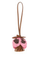 Multicolor leather and raffia charm MIU MIU (5TL4982IG8)