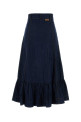 Blue denim Aster skirt ZIMMERMANN (7197SSS261)