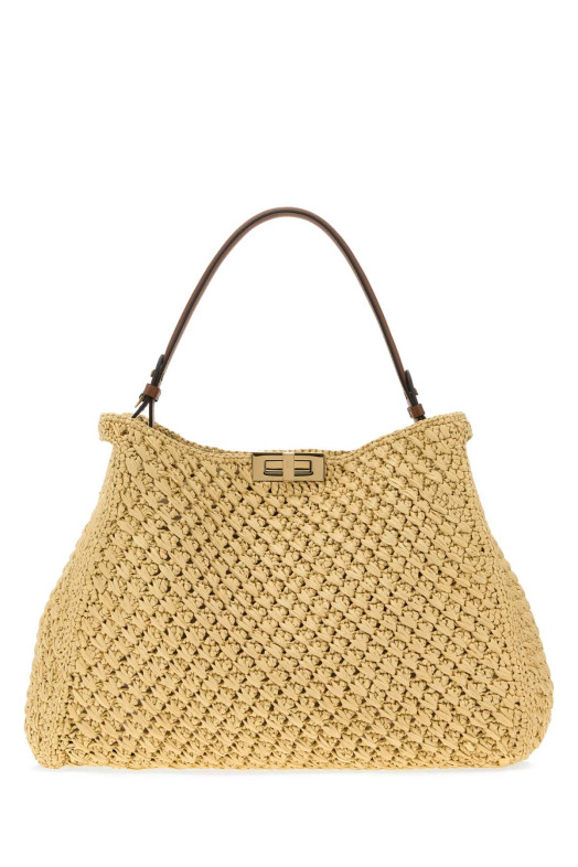 Raffia large Fendi Way shopping bag FENDI (8BN369AWQJ)