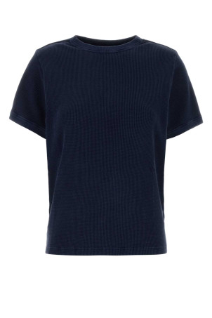 Navy blue cotton t-shirt Blue GIMAGUAS (MAXTSHIRT)