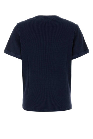 Navy blue cotton t-shirt Blue GIMAGUAS (MAXTSHIRT)