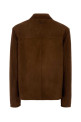 Brown suede jacket MIU MIU (MPV948SOOO104R)