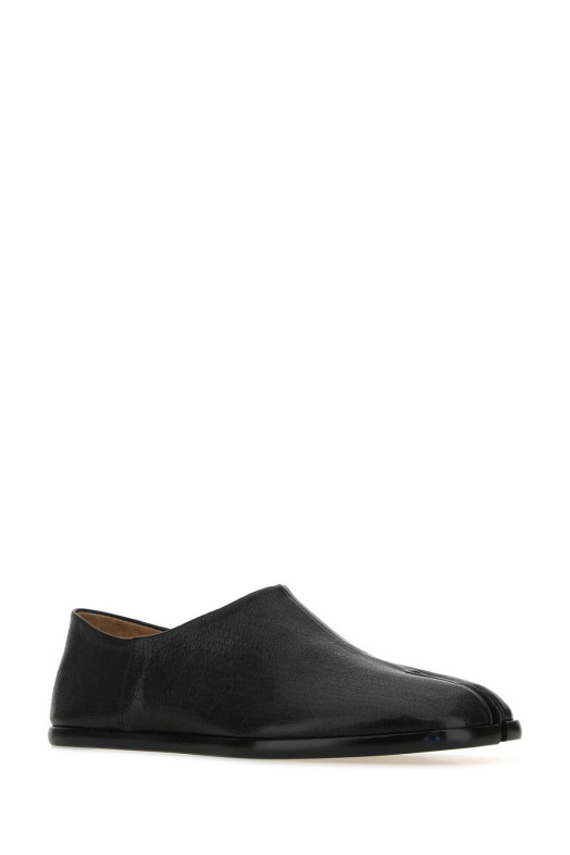 Black leather Tabi loafers MAISON MARGIELA (S58WR0033P3753)