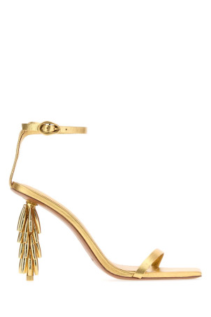 Gold leather Sunella sandals Brown CULT GAIA (SD3079MC1626)