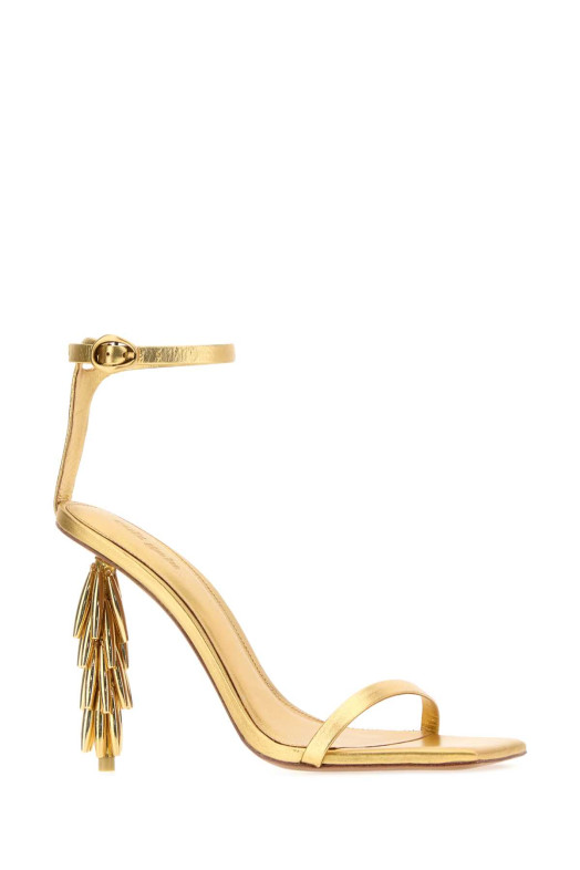 Gold leather Sunella sandals Brown CULT GAIA (SD3079MC1626)