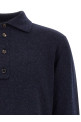 Поло из шерсти и кашемира, синего цвета ZEGNA UIB60A4132B99