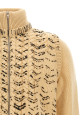 Ажурний в’язаний кардиган, бежевий MAISON MARGIELA S67HP0044M13328107