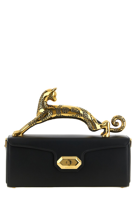 'Pencil Cat' handbag Black