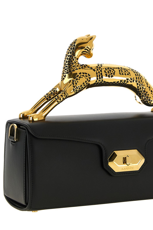 'Pencil Cat' handbag Black