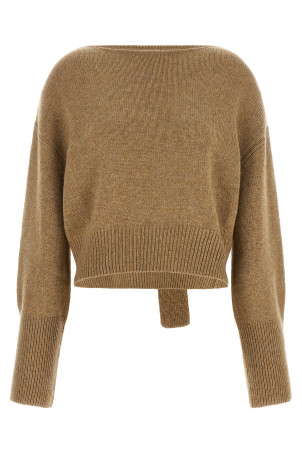 Bow sweater Beige