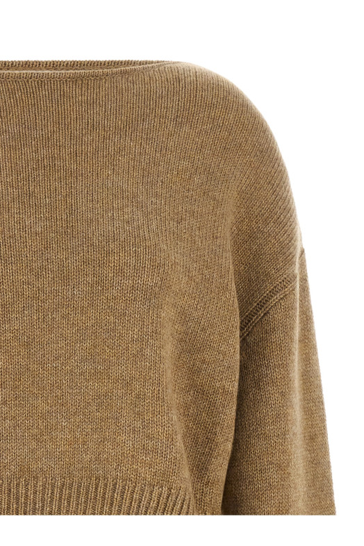 Светр з бантиком, бежевий ERMANNO SCERVINO D495M745IWNM4924
