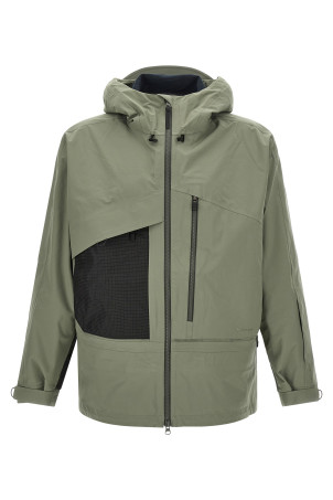 Hooded jacket Green
