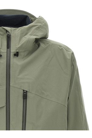Hooded jacket Green