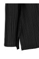 'Mellow Pleats' cardigan Black