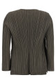 'Mellow Pleats' cardigan Green