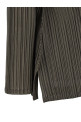 'Mellow Pleats' cardigan Green