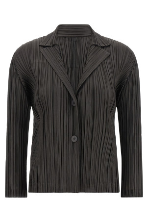 'Pleats' blazer Gray