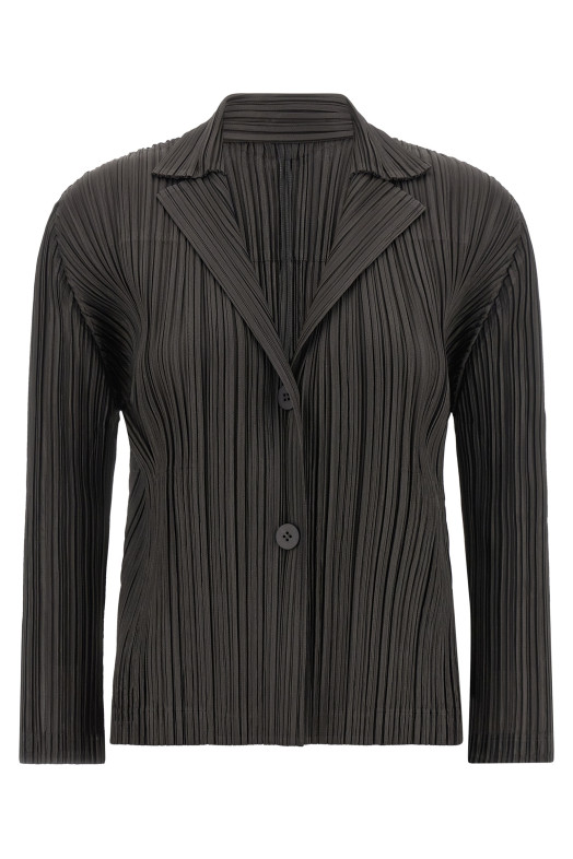 'Pleats' blazer Gray