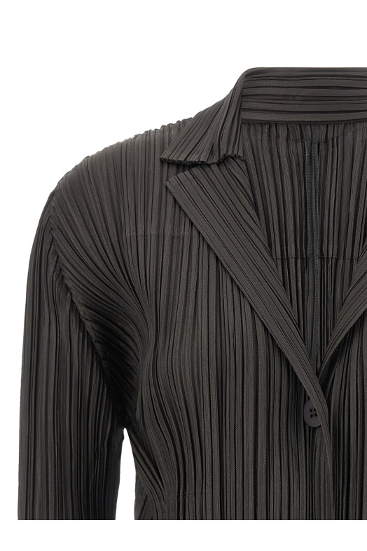 'Pleats' blazer Gray