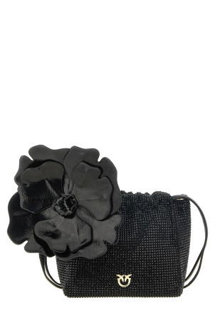 'Flower' pouch Black