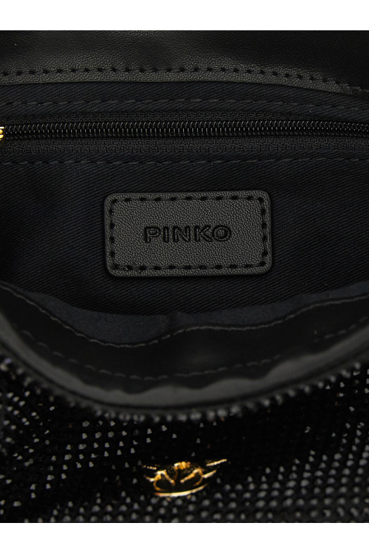 'Flower' pouch Black