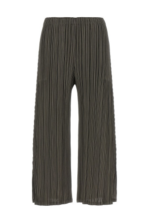 'Mellow Pleats' pants Gray