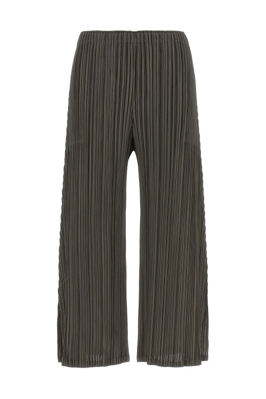 'Mellow Pleats' pants Gray
