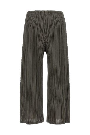 'Mellow Pleats' pants Gray