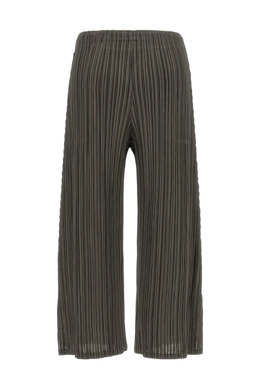 'Mellow Pleats' pants Gray