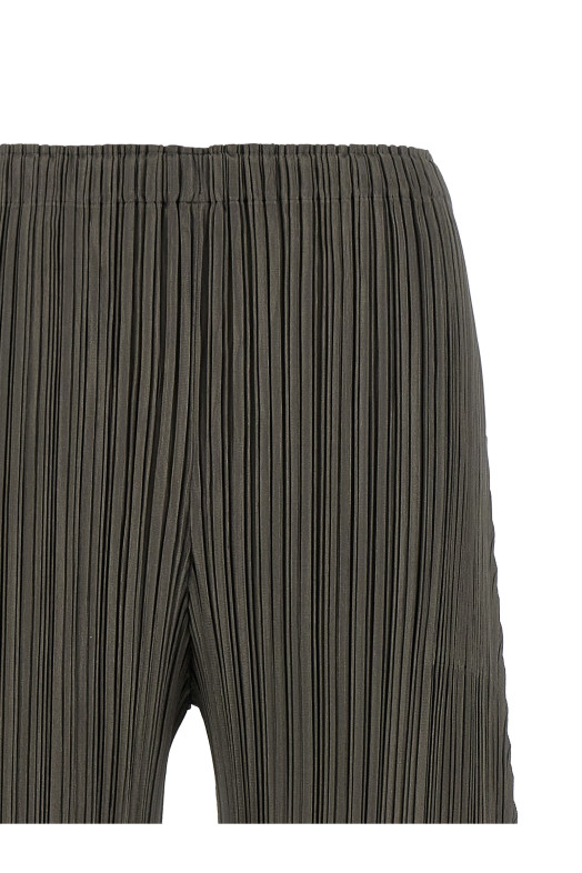 'Mellow Pleats' pants Gray