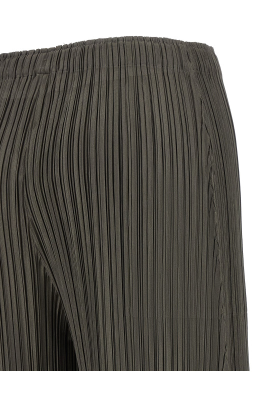 'Mellow Pleats' pants Gray