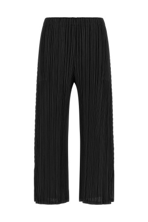 'Mellow Pleats' pants Black