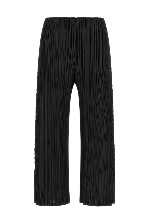 'Mellow Pleats' pants Black