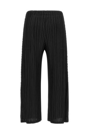 'Mellow Pleats' pants Black