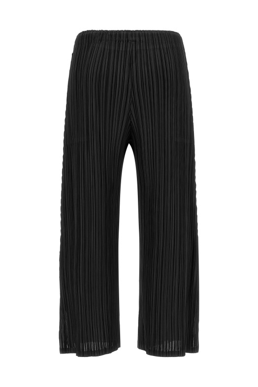 'Mellow Pleats' pants Black