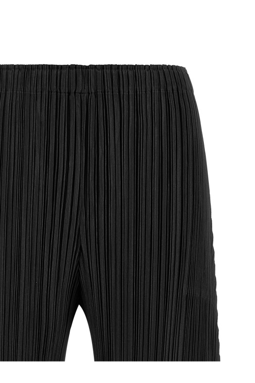 'Mellow Pleats' pants Black