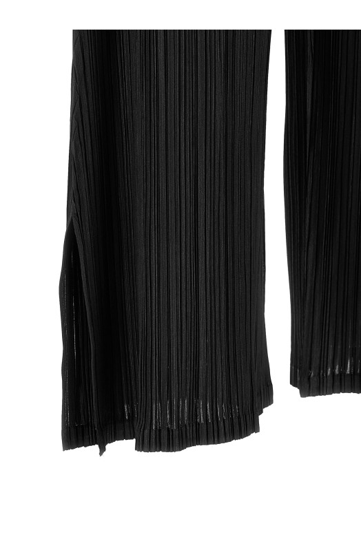 'Mellow Pleats' pants Black